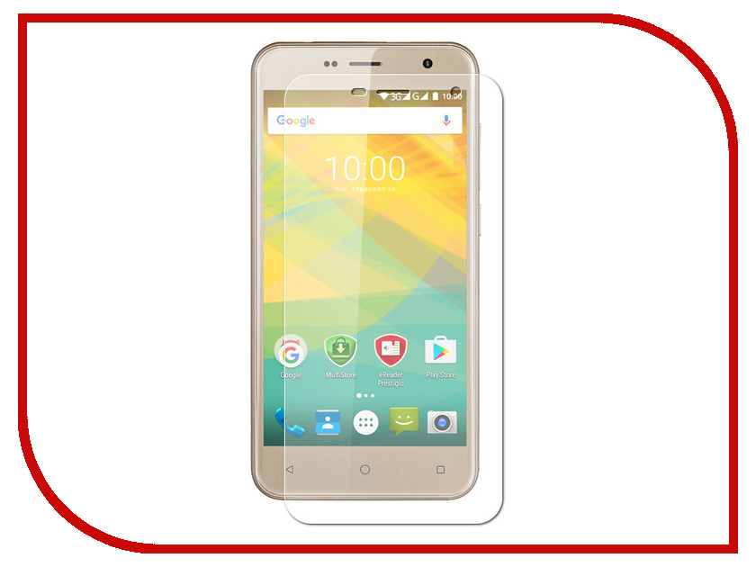 

Аксессуар Защитная пленка LuxCase для Prestigio Muze B3 Full Screen Transparent 88909, 88909