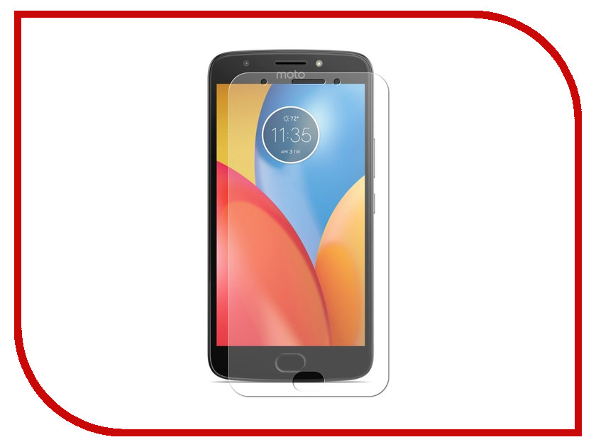 

Аксессуар Защитная пленка LuxCase для Motorola Moto E Gen.4 Full Screen Transparent 88907, 88907
