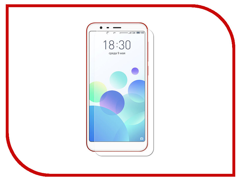 

Аксессуар Защитная пленка для Meizu M8c LuxCase Full Screen Transparent 89046, 89046