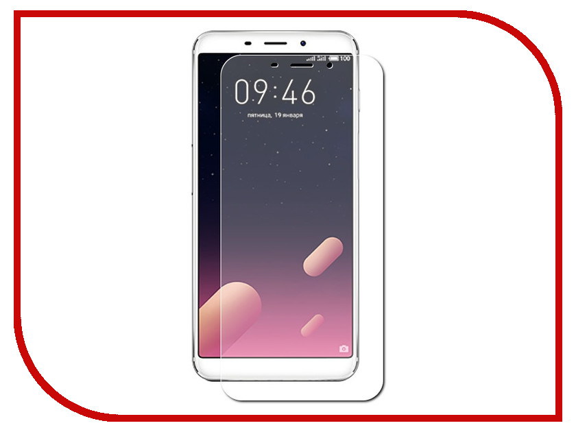 

Аксессуар Защитная пленка для Meizu M6S LuxCase Full Screen Transparent 88334, 88334
