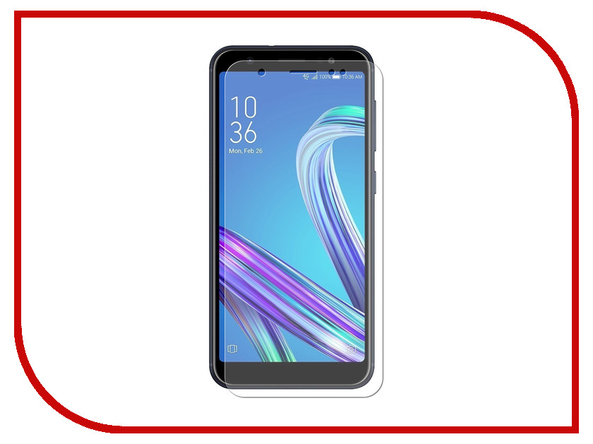 

Аксессуар Защитная пленка LuxCase для ASUS ZenFone Max (M1) ZB555KL Full Screen Transparent 89011, 89011