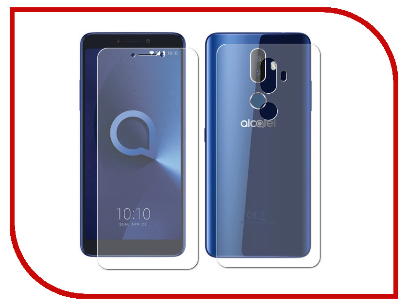 

Аксессуар Защитная пленка LuxCase для Alcatel 3V 5099D LuxCase Full Screen Front&Back Transparent 88557, 88557