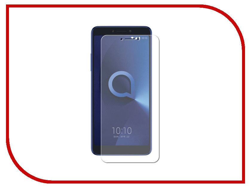 

Аксессуар Защитная пленка LuxCase для Alcatel 3V 5099D LuxCase Full Screen Transparent 88556, 88556