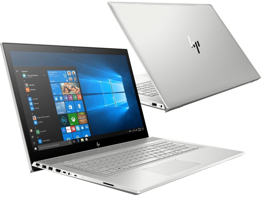 

Ноутбук HP Envy 17-bw0006ur 4GT45EA Silver (Intel Core i7-8550U 1.8 GHz/16384Mb/1000Gb + 256Gb SSD/DVD-RW/nVidia GeForce MX150 4096Mb/Wi-Fi/Bluetooth/Cam/17.3/3840x2160/Windows 10 64-bit), 4GT45EA