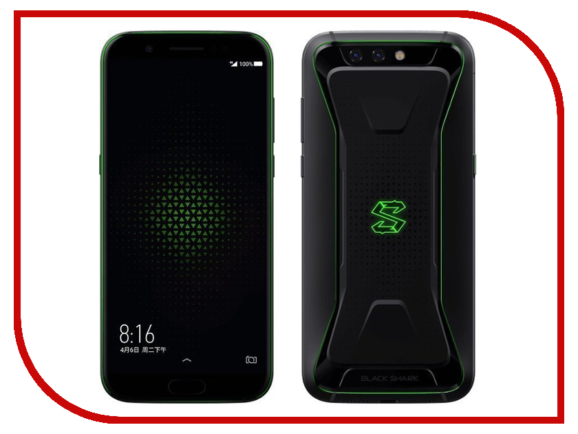 

Сотовый телефон Xiaomi Black Shark 8Gb RAM 128Gb, Black Shark