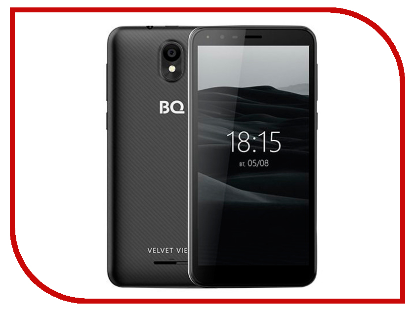 

Сотовый телефон BQ-5300G Velvet View Black, 5300G Velvet View