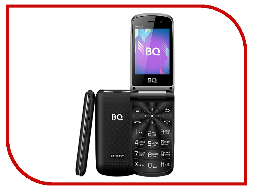 

Сотовый телефон BQ 2809 Fantasy Black, 2809 Fantasy