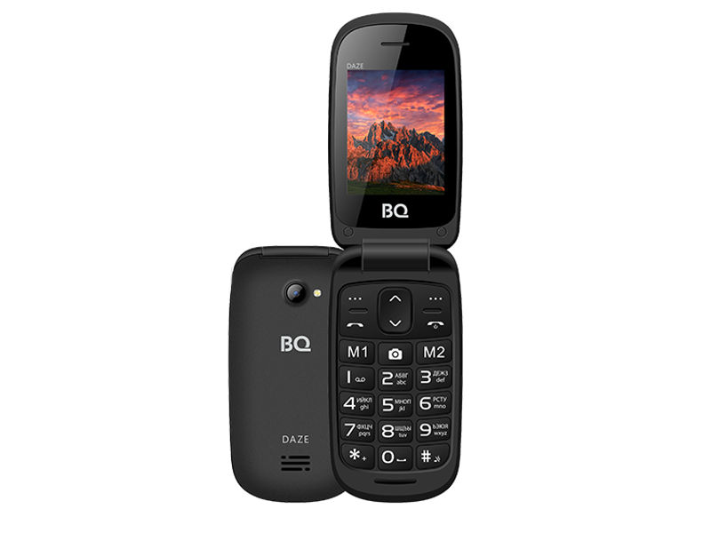 

Сотовый телефон BQ BQ-2437 Daze Black, 2437 Daze
