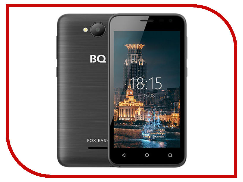 

Сотовый телефон BQ 4501G Fox Easy Black, 4501G Fox Easy