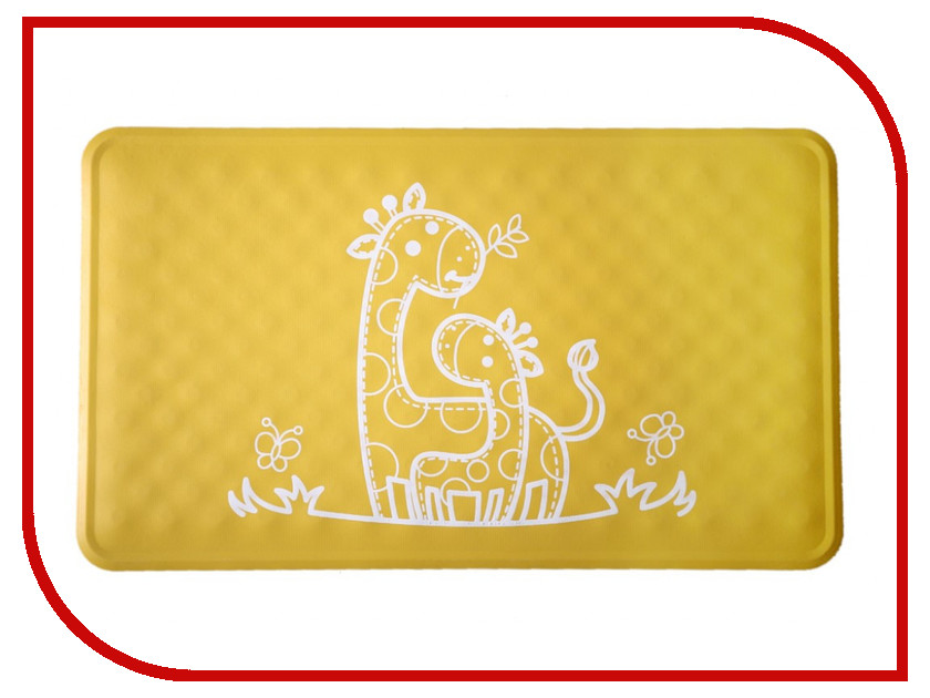 

Антискользящий резиновый коврик для ванны Roxy-Kids BM-M164Y Yellow, BM-M164Y