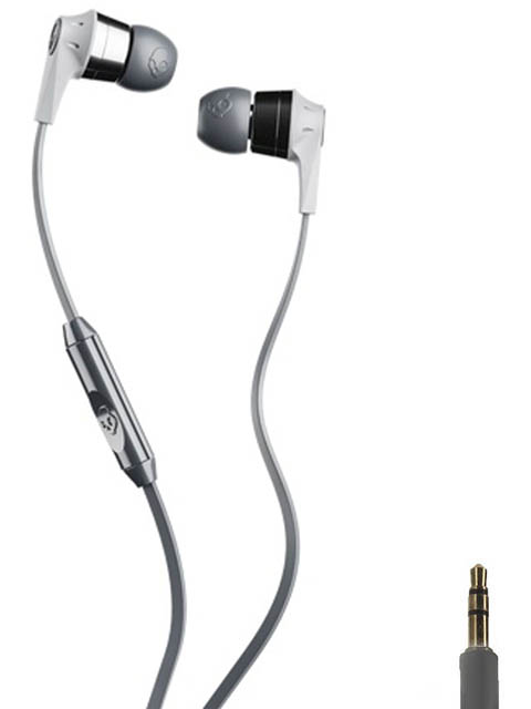 

Skullcandy Ink D 2.0 In-Ear W/Mic Grey-Silver S2IKY-K610, S2IKY-K610