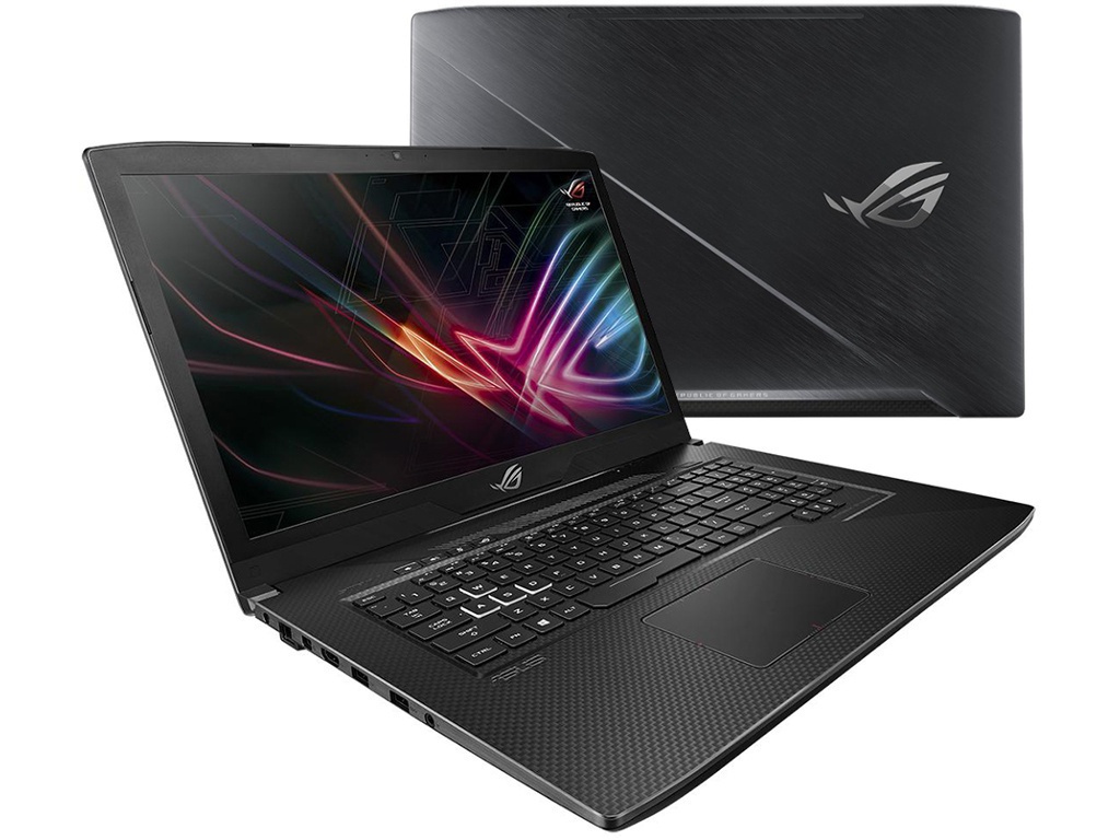 

Ноутбук ASUS ROG GL703GS-E5053T 90NR00E1-M02160 Black (Intel Core i7-8750H 2.2 GHz/16384Mb/1000Gb/No ODD/nVidia GeForce GTX 1070 8192Mb/Wi-Fi/Cam/17.3/1920x1080/Windows 10 64-bit), 90NR00E1-M02160