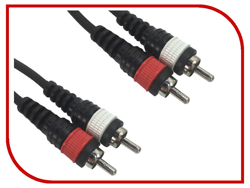 фото Аксессуар American Dj 2xRCA - 2xRCA 3m Black AC-R/3 American audio