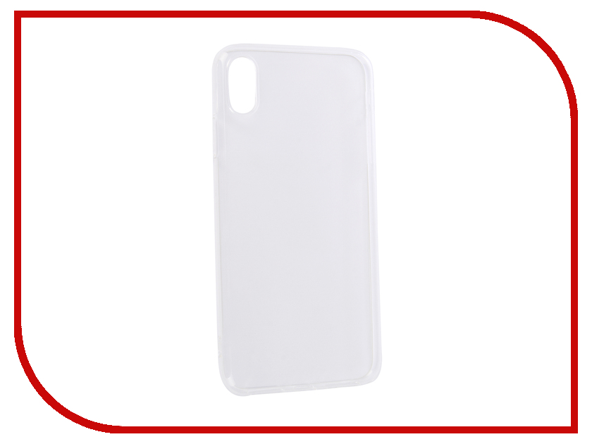 

Аксессуар Чехол для APPLE iPhone XS Max DF Silicone Super Slim iCase-12 Transparent, DF iCase-12