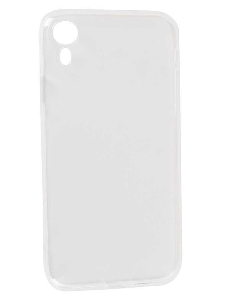 фото Чехол df для apple iphone xr silicone super slim icase-11 transparent df-group