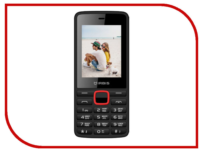 

Сотовый телефон Irbis SF19 Black-Red, SF19