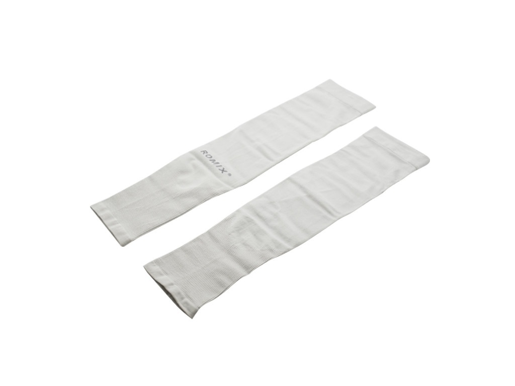 

Рукава спортивные ROMIX Sleeves RH41 White 30364, Sleeves RH41