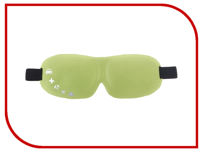 

3D повязка для сна ROMIX RH37 Green 30365, RH37
