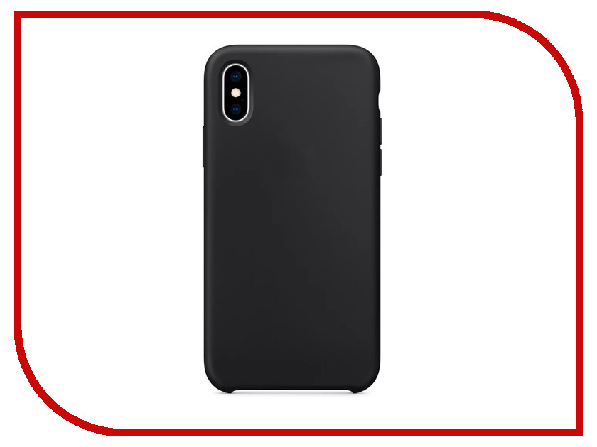 

Аксессуар Чехол APPLE iPhone XS Silicone Case Black MRW72ZM/A, APPLE iPhone XS