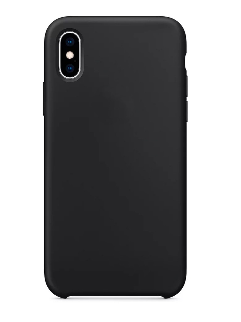 фото Чехол для apple iphone xs silicone case black mrw72zm/a