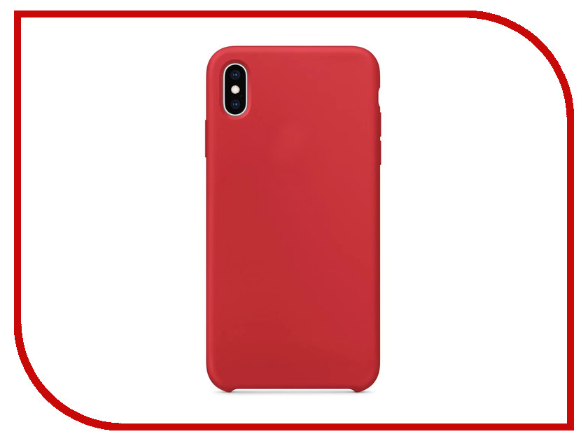 

Аксессуар Чехол APPLE iPhone XS Max Silicone Case Product Red MRWH2ZM/A, APPLE iPhone XS Max