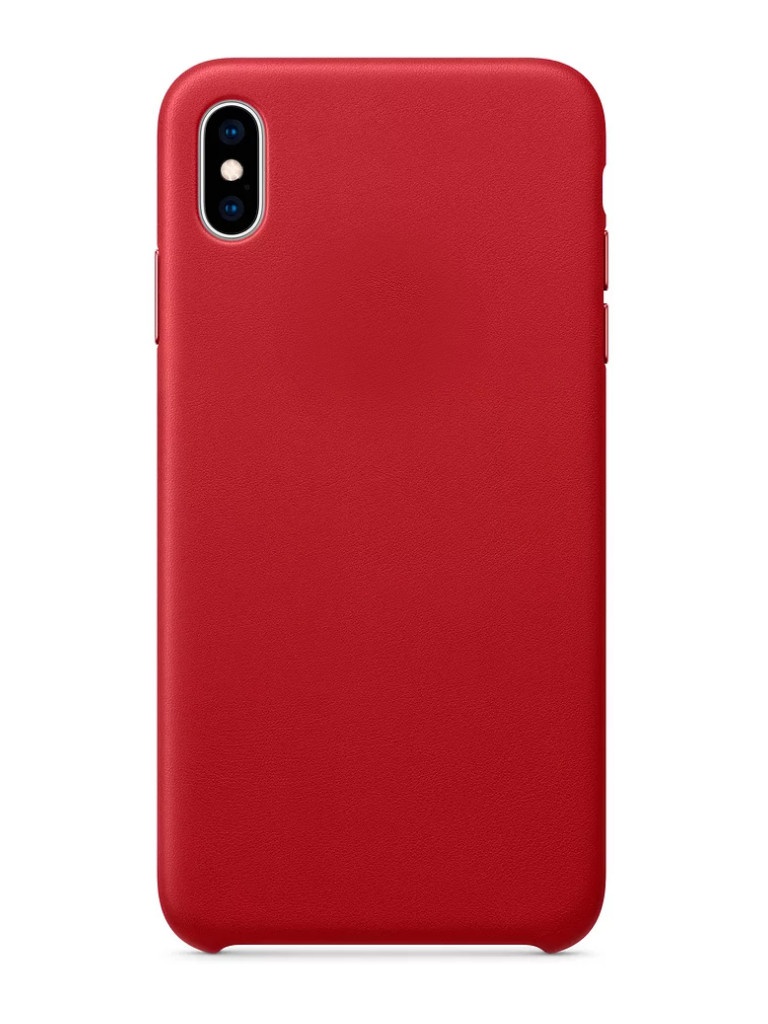 

Аксессуар Чехол APPLE iPhone XS Max Leather Case Product Red MRWQ2ZM/A, APPLE iPhone XS Max