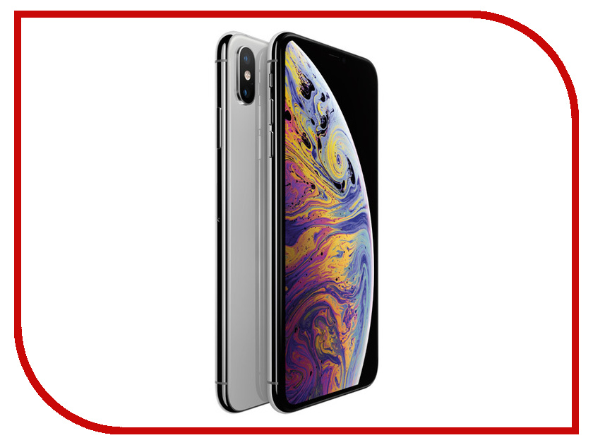 

Сотовый телефон Apple iPhone Xs Max 64GB Silver MT512RU/A, APPLE iPhone XS Max
