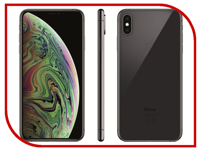 

Сотовый телефон Apple iPhone Xs Max 256GB Space Grey MT532RU/A, APPLE iPhone XS Max