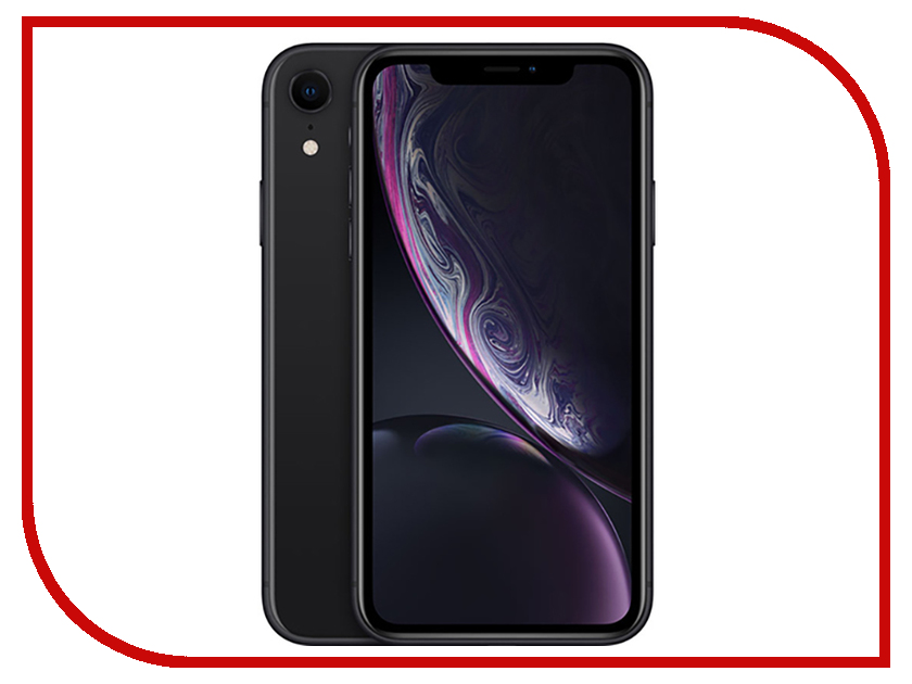 

Сотовый телефон APPLE iPhone XR - 64Gb Black MRY42RU/A, APPLE iPhone XR