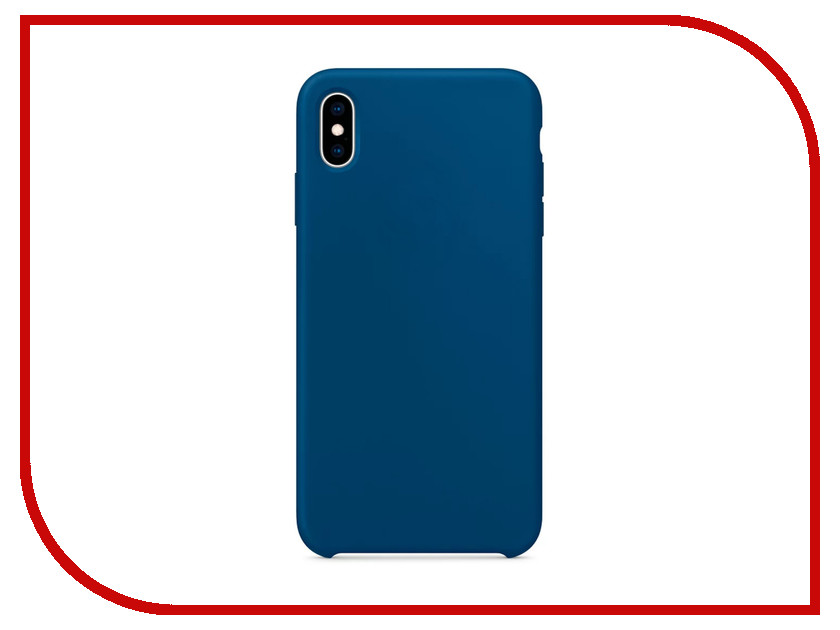 

Аксессуар Чехол APPLE iPhone XS Max Silicone Case Blue Horizon MTFE2ZM/A, APPLE iPhone XS Max