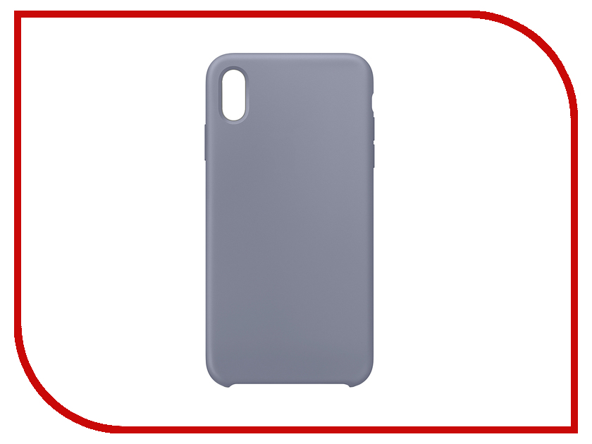 

Аксессуар Чехол APPLE iPhone XS Max Silicone Case Lavender Gray MTFH2ZM/A, APPLE iPhone XS Max