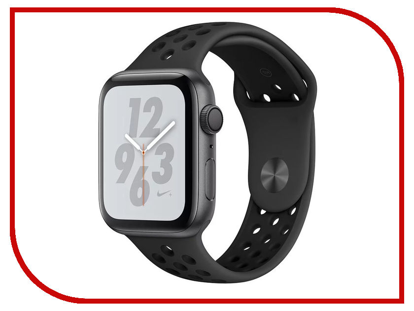 фото Умные часы APPLE Watch Nike+ Series 4 40mm Space Grey Aluminium Case with Anthracite-Black Nike Sport Band MU6J2RU/A