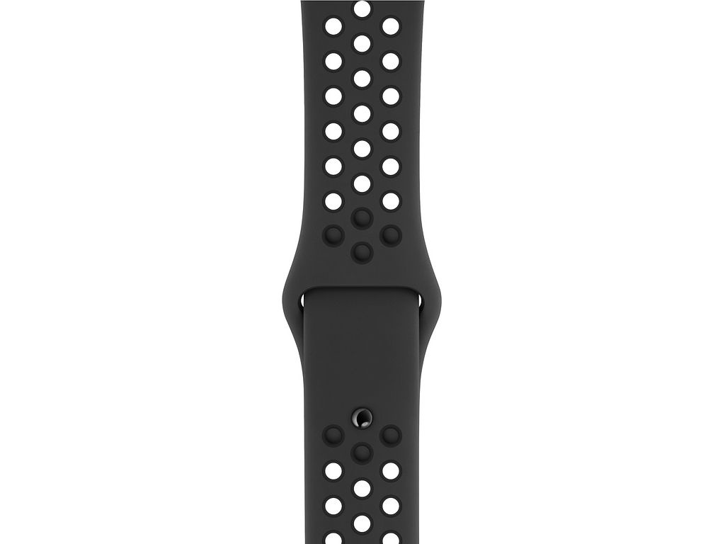 

Аксессуар Ремешок APPLE Watch 44mm Nike Sport Band S/M - M/L Anthracite-Black MTMX2ZM/A, Nike Sport Band
