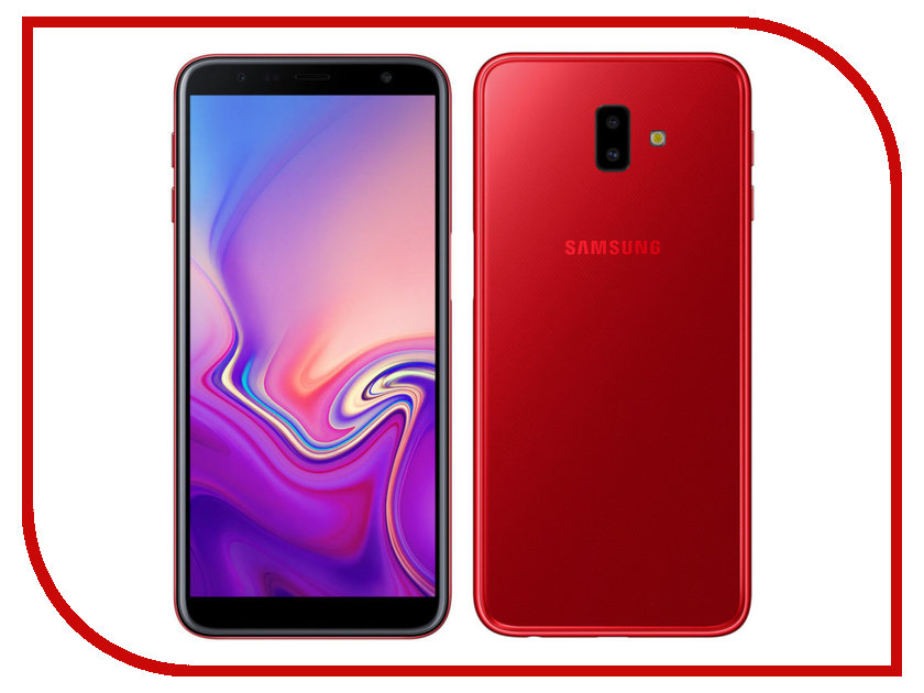 фото Сотовый телефон Samsung Galaxy J6+ (2018) 32GB SM-J610F Red
