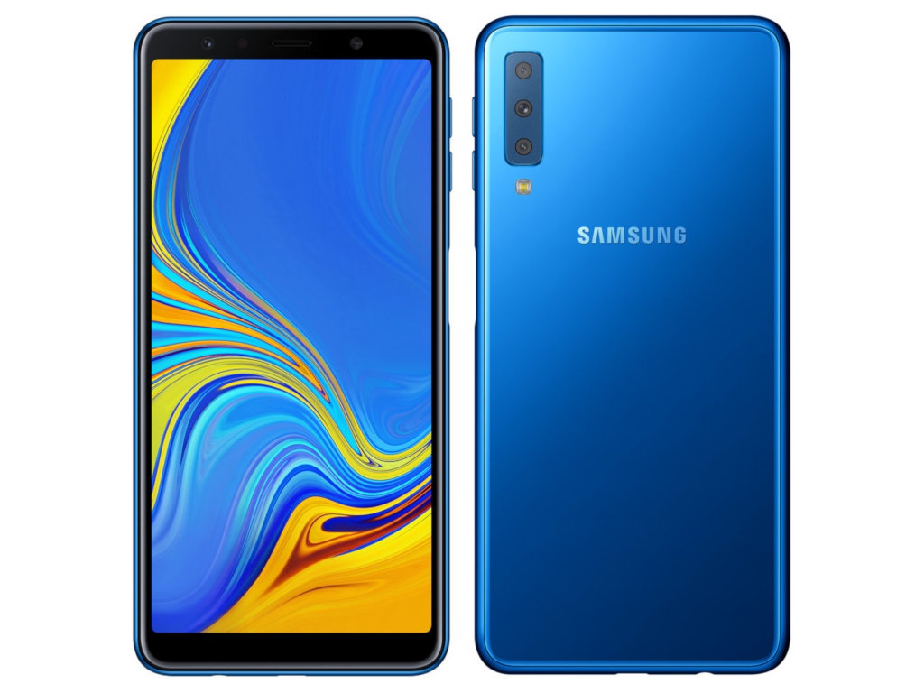 

Сотовый телефон Samsung Galaxy A7 (2018) 4/64GB SM-A750F Blue, SM-A750F A7