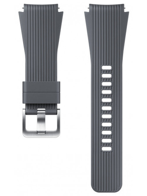 фото Аксессуар Ремешок Samsung Galaxy Watch 46mm Silicone Grey ET-YSU80MJEGRU