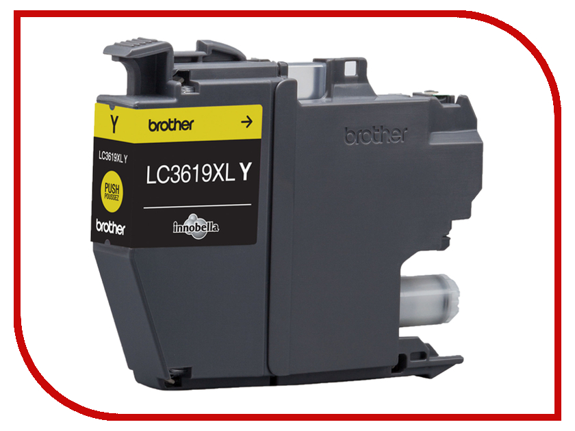 

Картридж Brother LC3619XLY Yellow для MFC-J3530DW/J3930DW, LC3619XLY