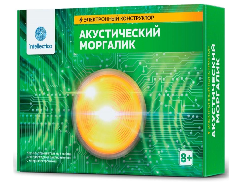 

Конструктор Intellectico Акустический моргалик 1003, 1003