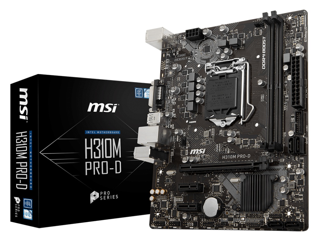 

Материнская плата MSI H310M PRO-D, H310M PRO-D