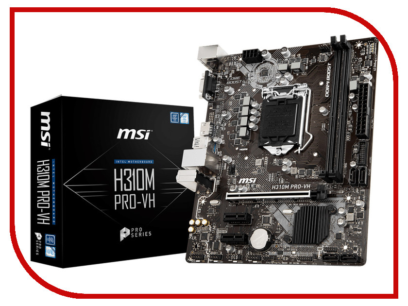 

Материнская плата MSI H310M PRO-VH, H310M PRO-VH