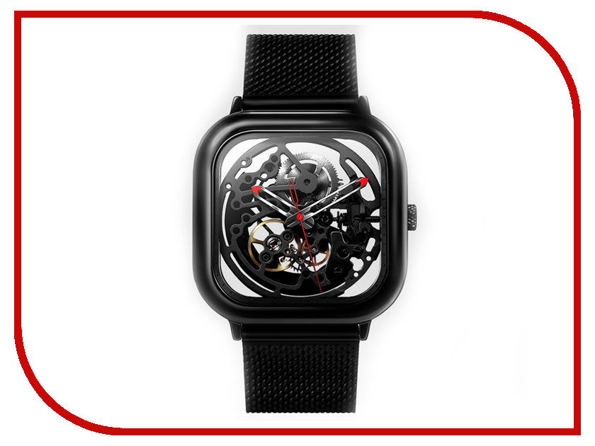

Часы наручные аналоговые Xiaomi Ciga Design Anti-Seismic Mechanical Watch Wristwatch Black, Ciga Design Anti-Seismic Machanical Watch
