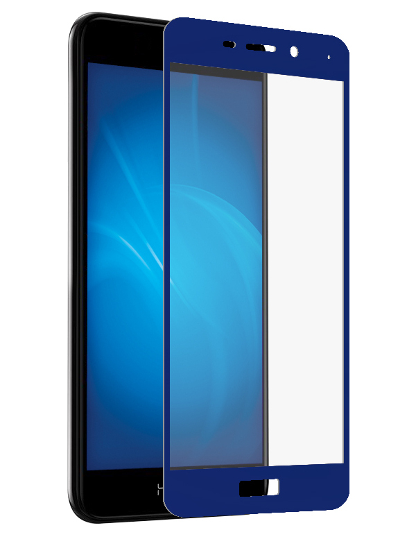 

Аксессуар Защитное стекло для Honor 6C Pro/V9 Play Solomon 2.5D Full Cover Blue 2575, 2575