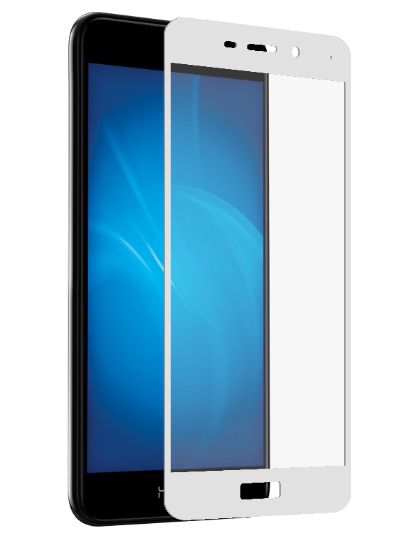 

Аксессуар Защитное стекло для Honor 6C Pro/V9 Play Solomon 2.5D Full Cover White 2582, 2582