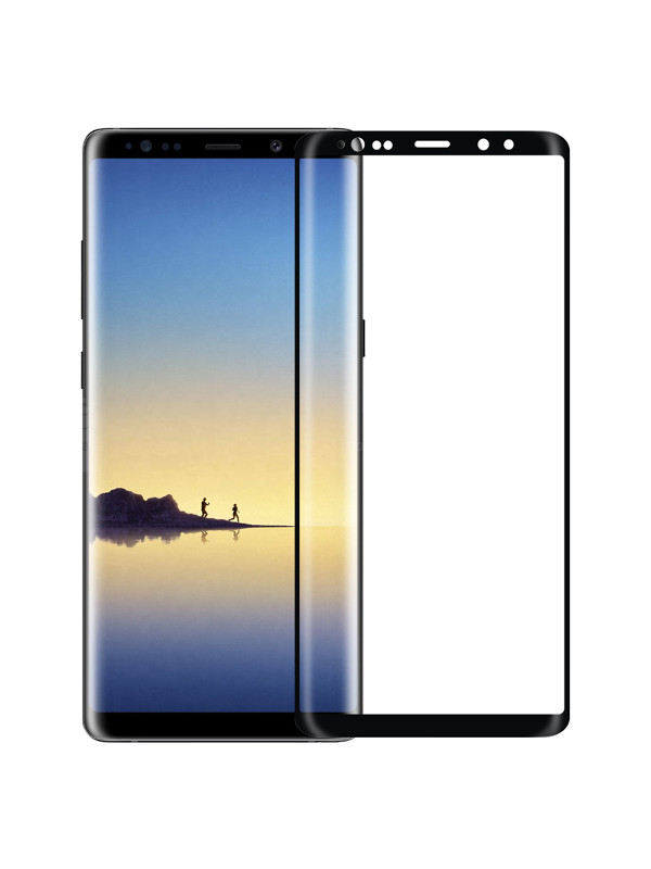 фото Аксессуар Защитное стекло для Samsung Galaxy Note 8 Solomon 3D Black 1592