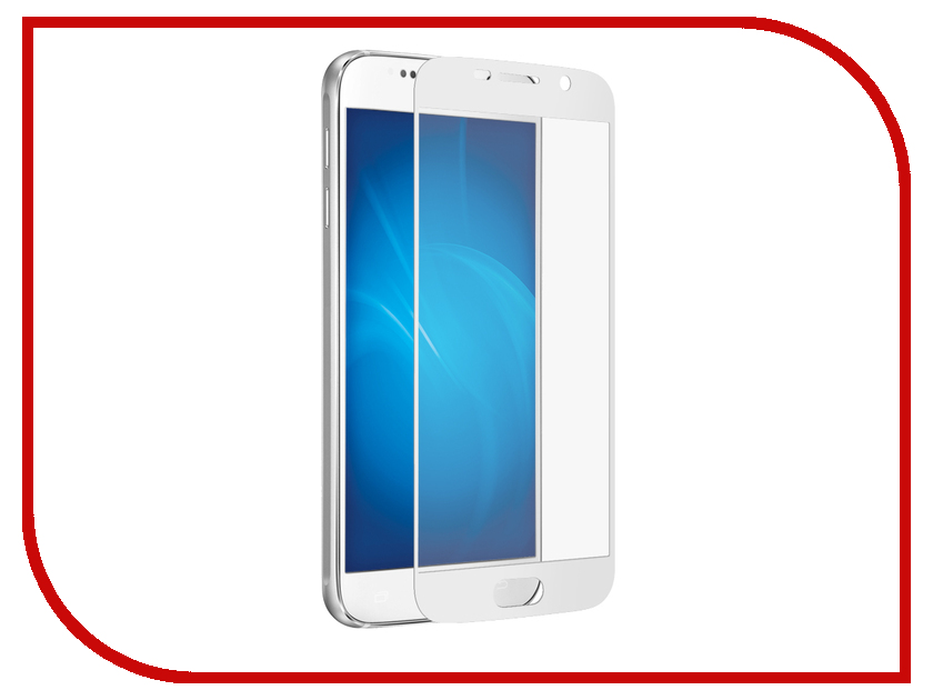 

Аксессуар Защитное стекло для Samsung Galaxy S7 Solomon 2.5D Full Cover White 7965, 7965