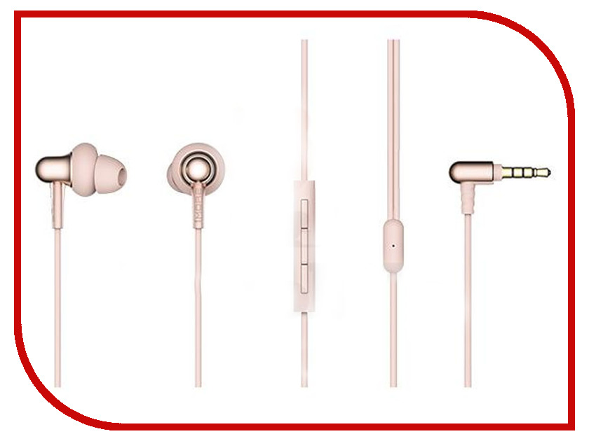 

Наушники 1MORE Stylish Dual-Dynamic In-Ear E1025 Gold, Stylish In-Ear headphones