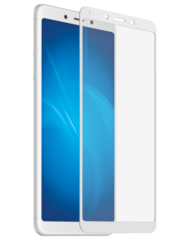 

Аксессуар Защитное стекло Solomon для Xiaomi Redmi 6 Full Cover White 4043, 4043