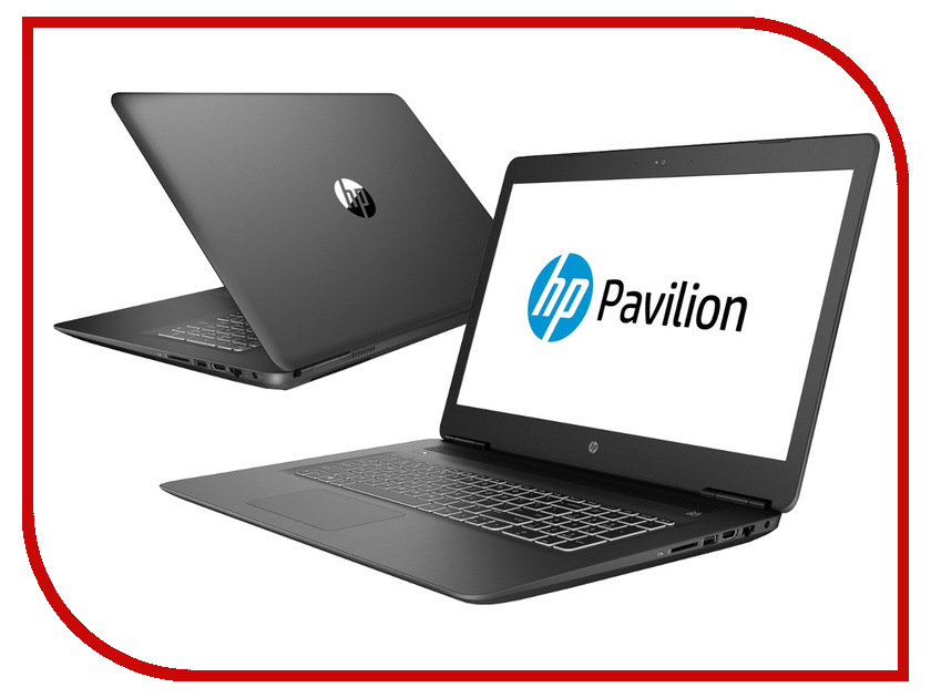 фото Ноутбук HP Pavilion 17-ab410ur Shadow Black 4GQ66EA (Intel Core i7-8750H 2.2 GHz/8192Mb/1000Gb+128Gb SSD/DVD-RW/nVidia GeForce GTX 1050Ti 4096Mb/Wi-Fi/Bluetooth/Cam/17.3/1920x1080/DOS) Hp (hewlett packard)