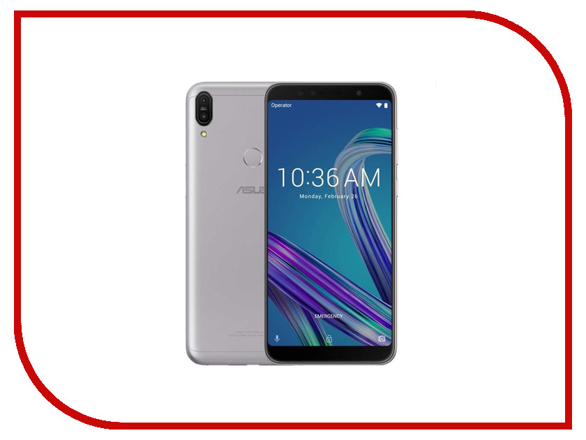 

Сотовый телефон ASUS ZenFone Max Pro M1 ZB602KL 128Gb Silver, ZenFone Max Pro (M1) ZB602KL