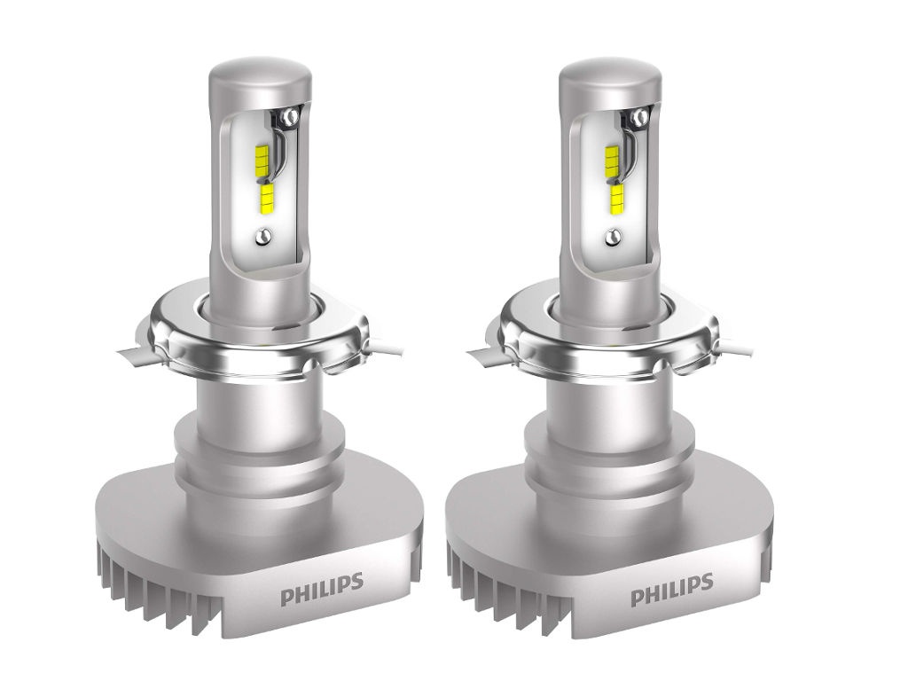 

Лампа Philips Ultinon LED H4 12V P43t-38 6200K 11342ULWX2 (2 штуки), 11342ULWX2